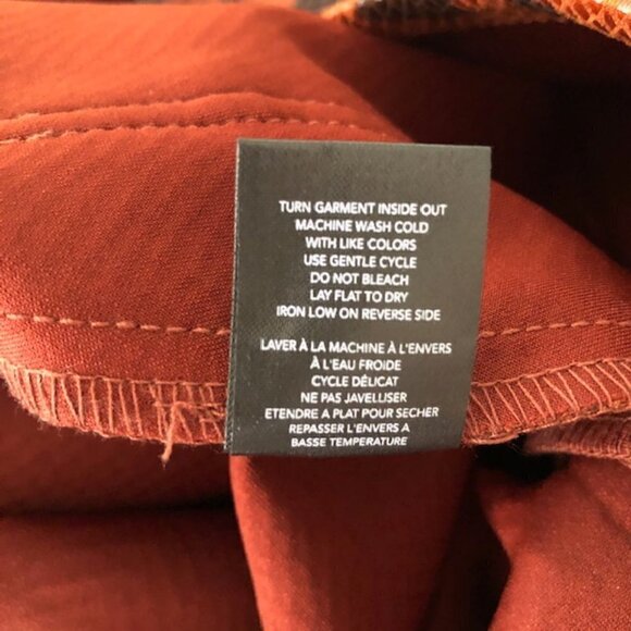 OAT Womens Leopard Print Zip Front Mini Skirt Size 31 - Picture 8 of 8